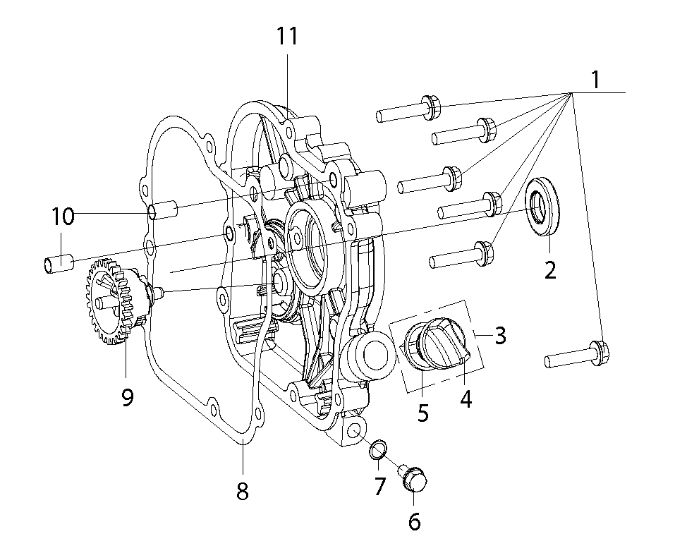 CRANKCASE COVER