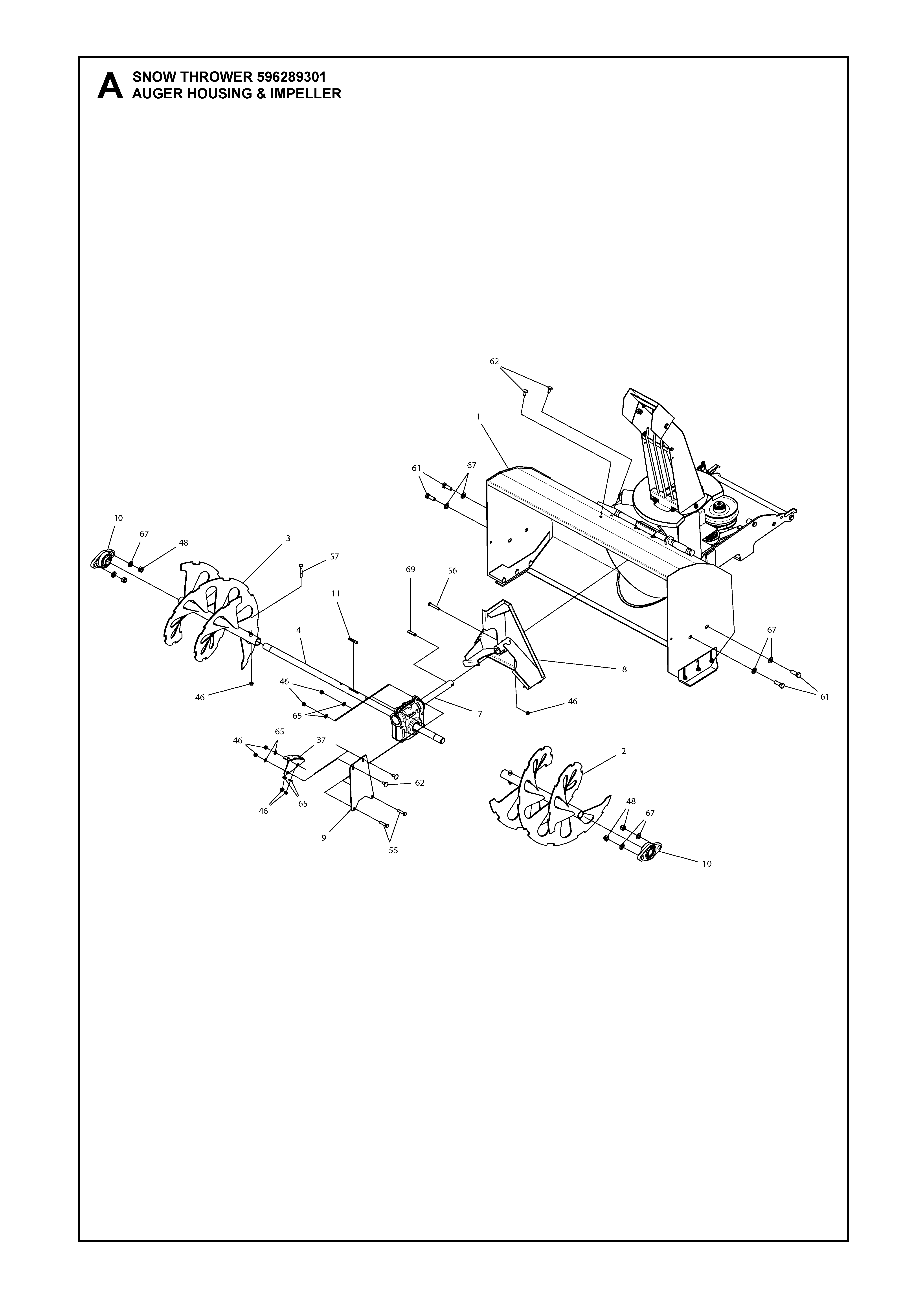 CARTER FRESA E TURBINA