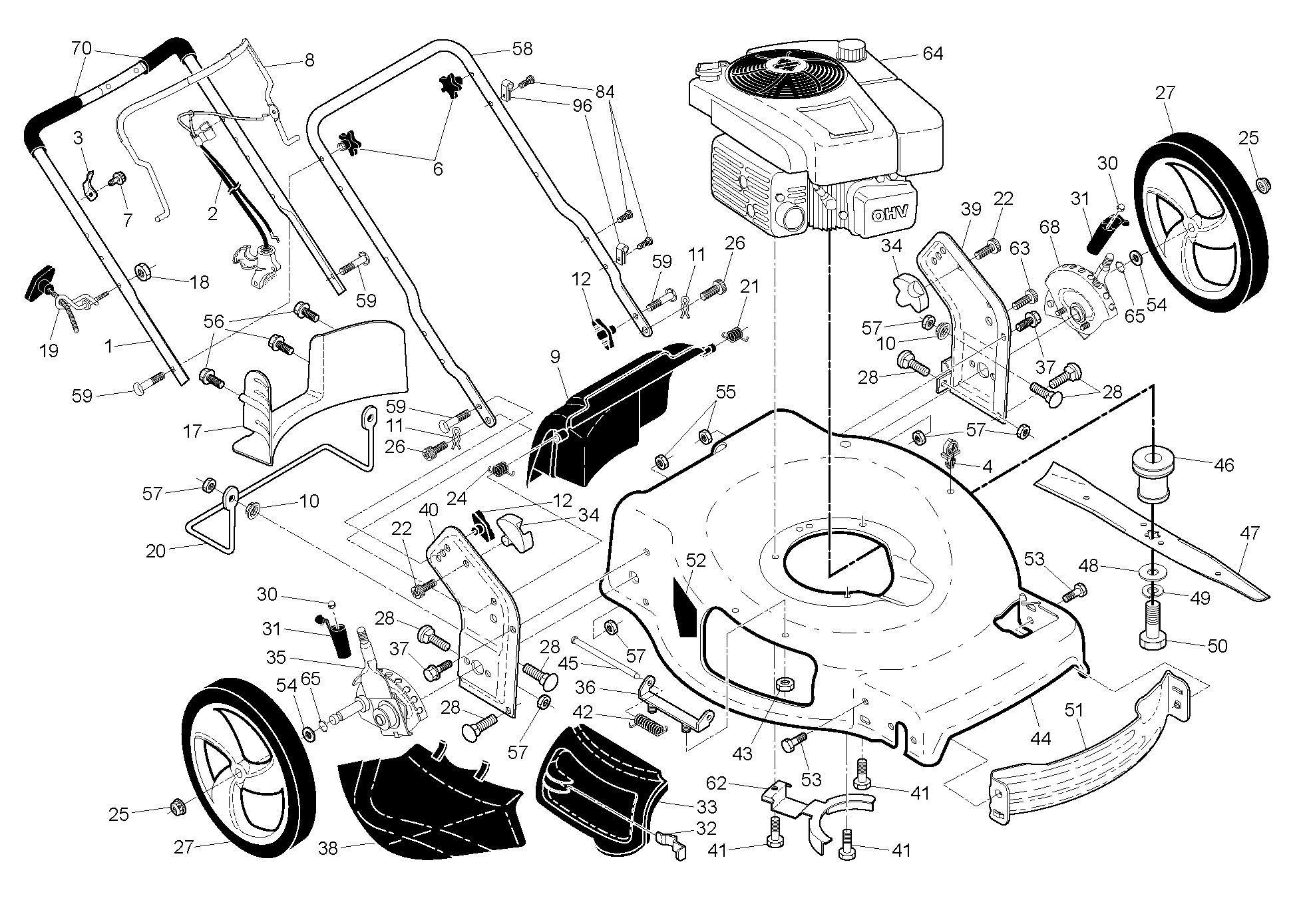 RAHMEN UND MOTOR