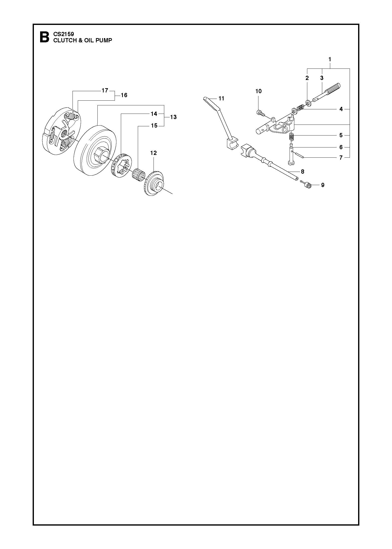 EMBRAYAGE ET POMPE À HUILE