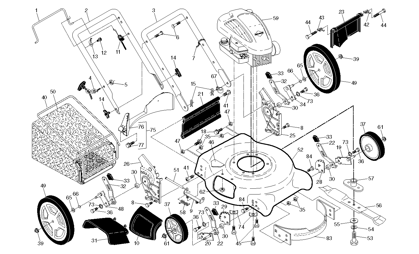 RAHMEN UND MOTOR