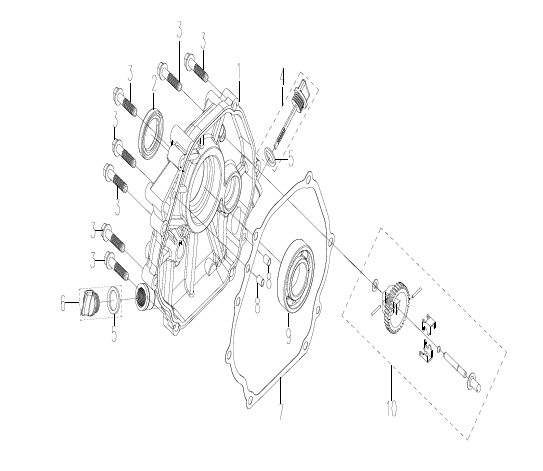 CRANKCASE COVER
