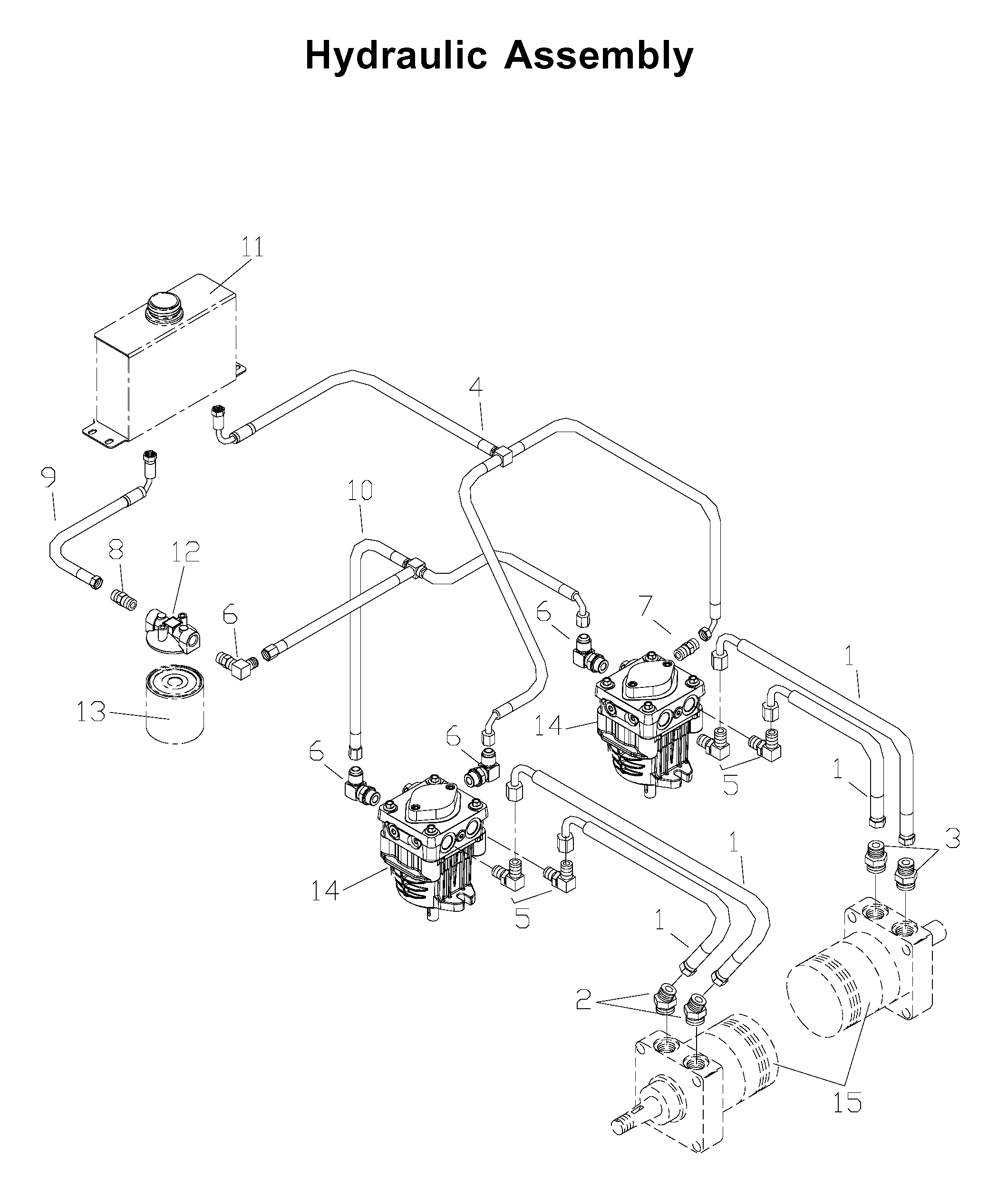 HYDRAULIKPUMPE UND MOTOR