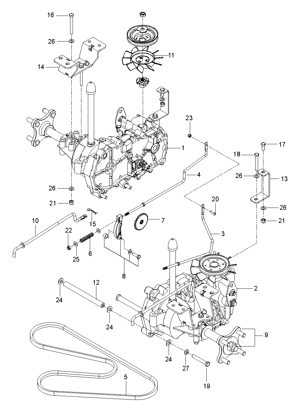 HYDRAULIKPUMPE UND MOTOR