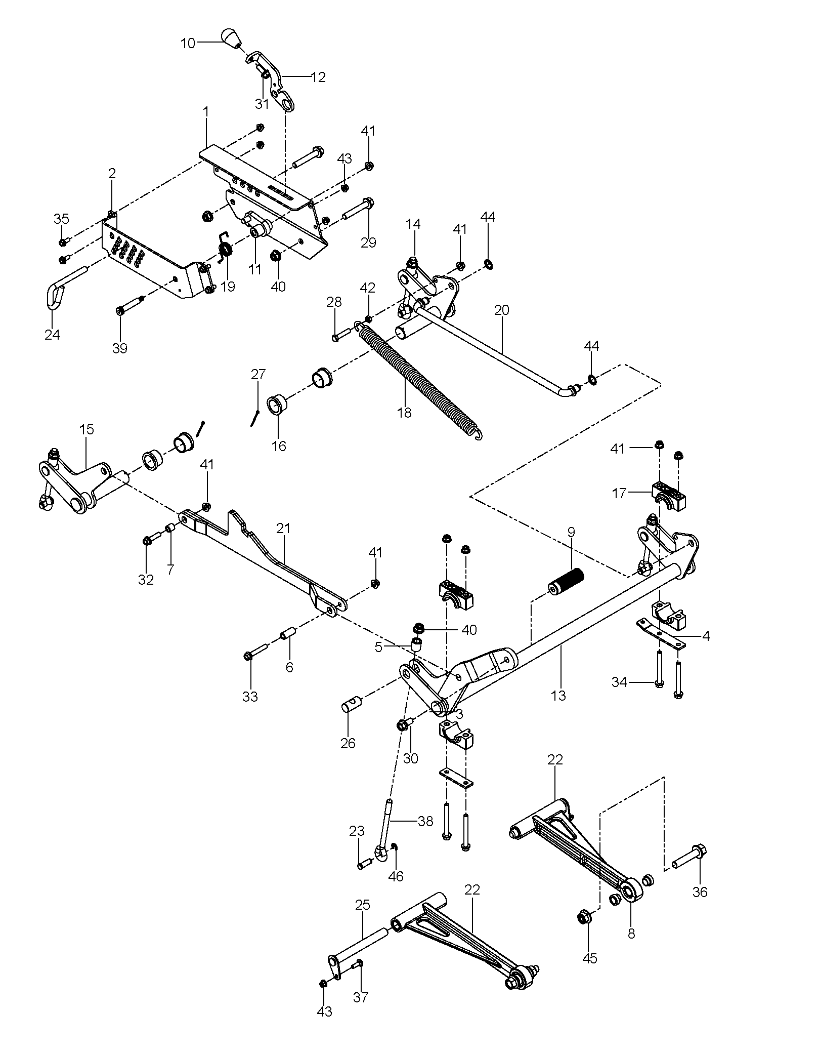 Rasenmäherlift / Decklift