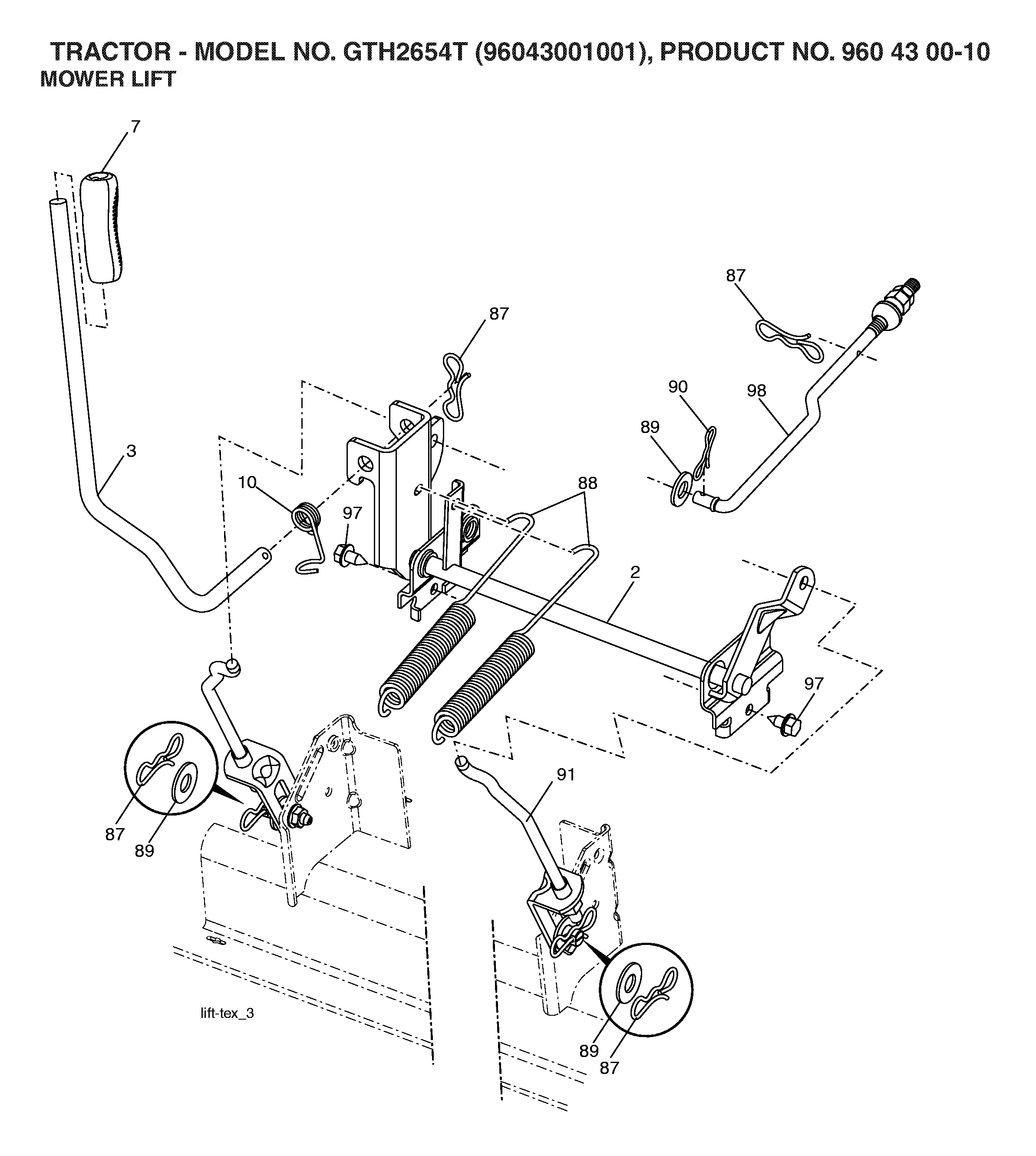 Rasenmäherlift / Decklift
