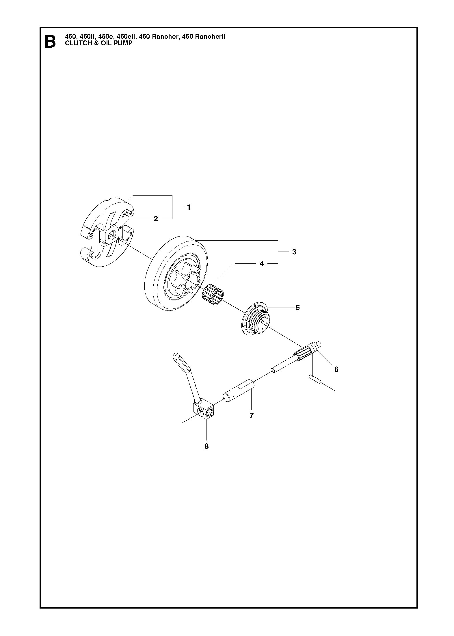 EMBRAYAGE ET POMPE À HUILE