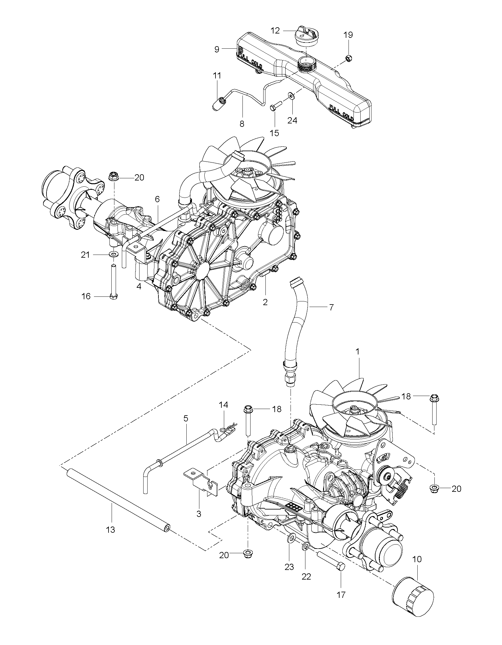 HYDRAULIKPUMPE UND MOTOR