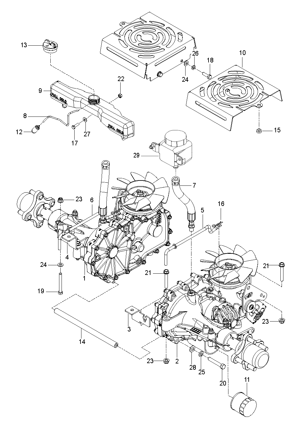 HYDRAULIKPUMPE UND MOTOR
