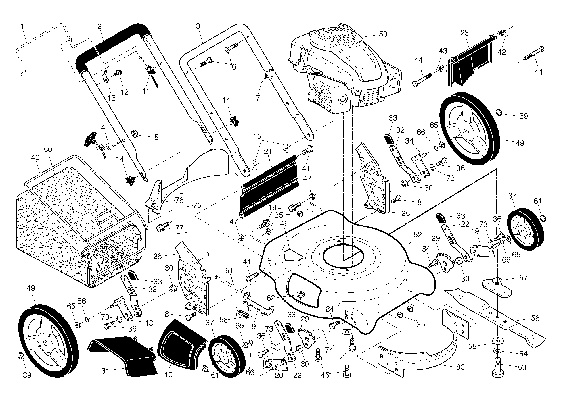 RAHMEN UND MOTOR