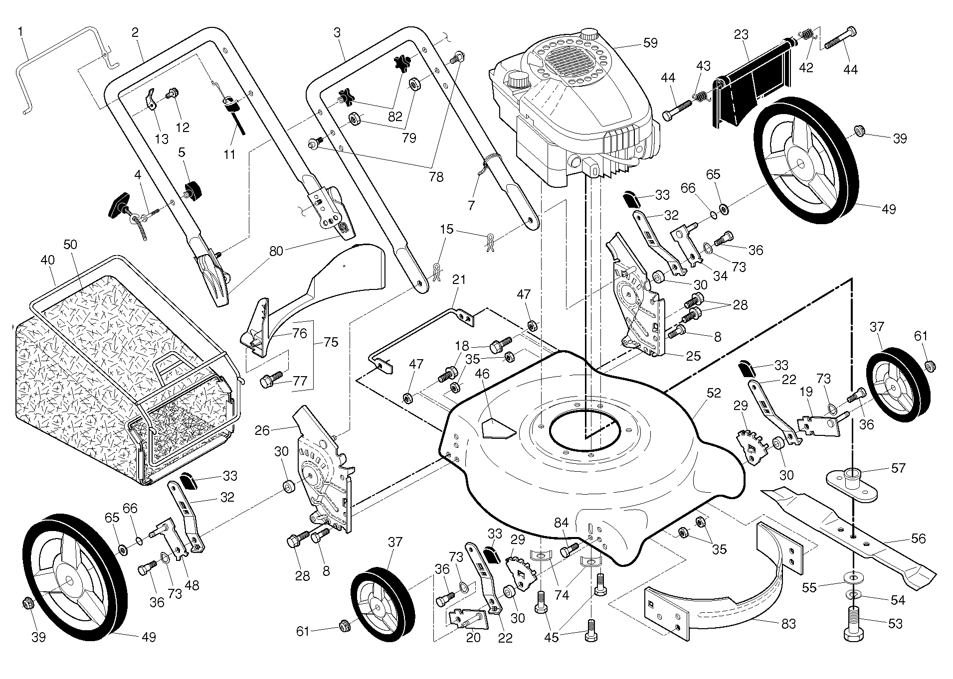 RAHMEN UND MOTOR