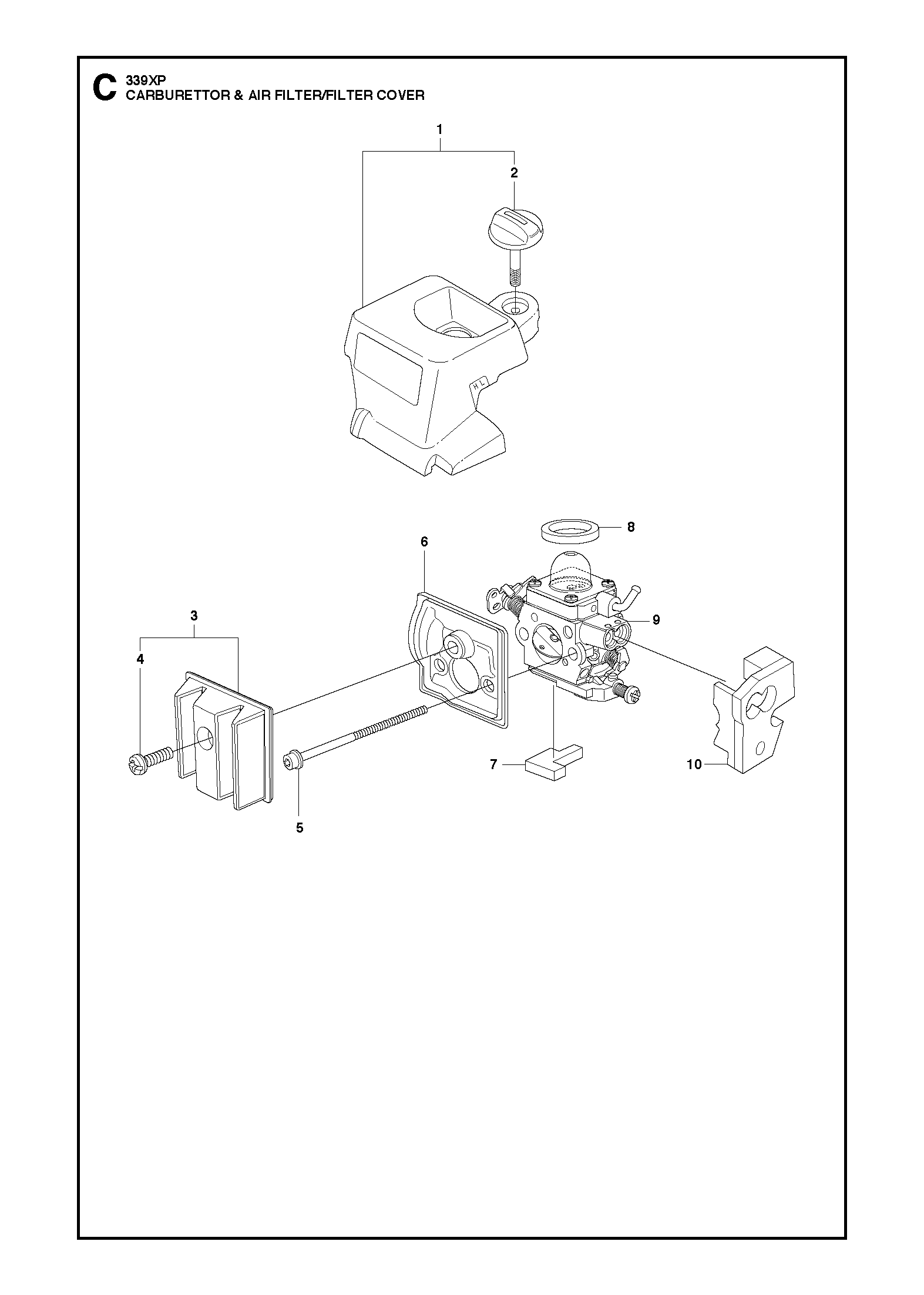 CARBURATEUR ET FILTRE À AIR