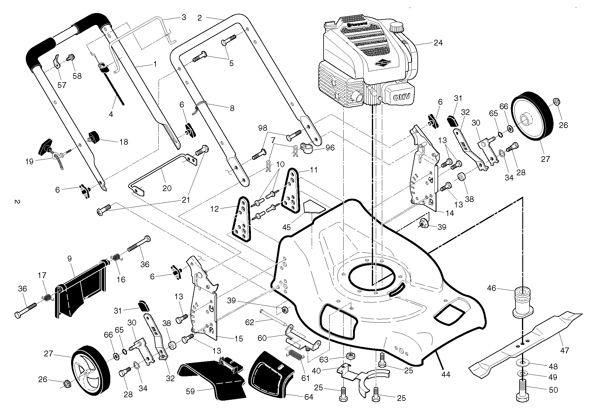 RAHMEN UND MOTOR