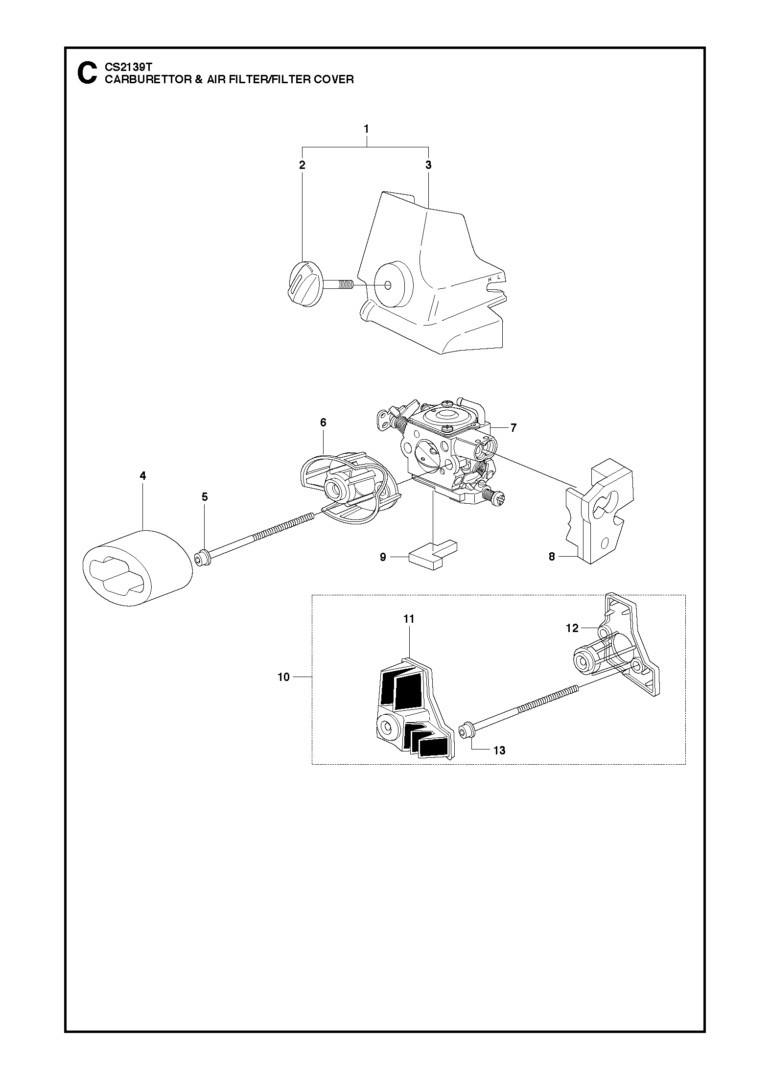 CARBURATEUR ET FILTRE À AIR