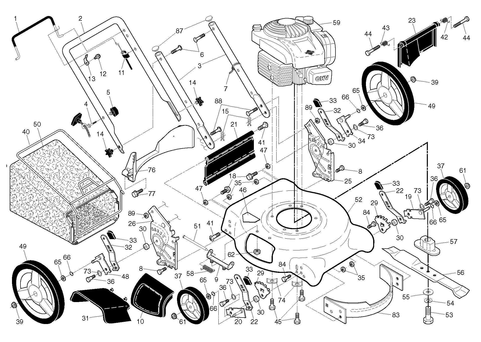 RAHMEN UND MOTOR