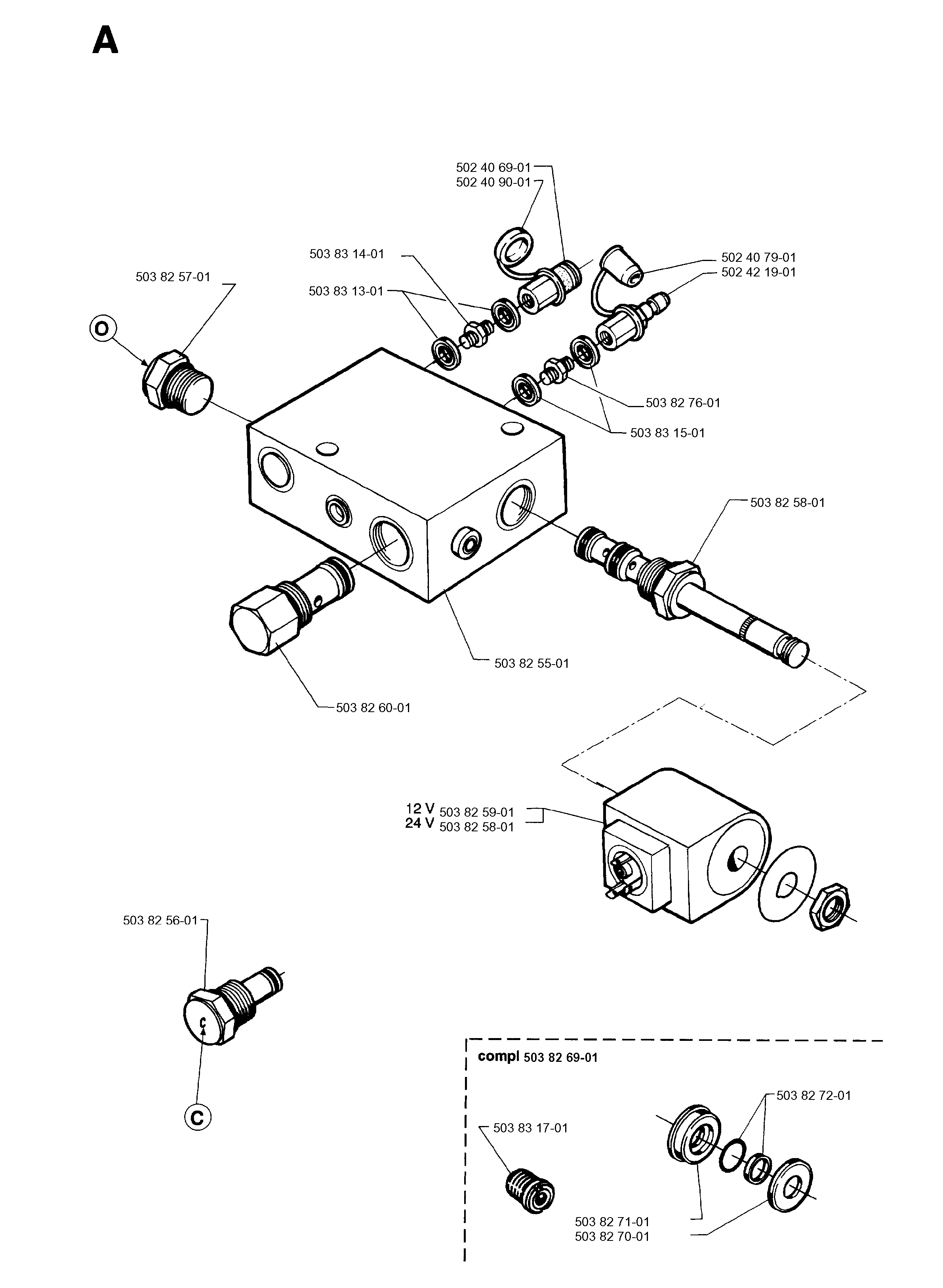 VANNE DE COMMANDE HYDRAULIQUE