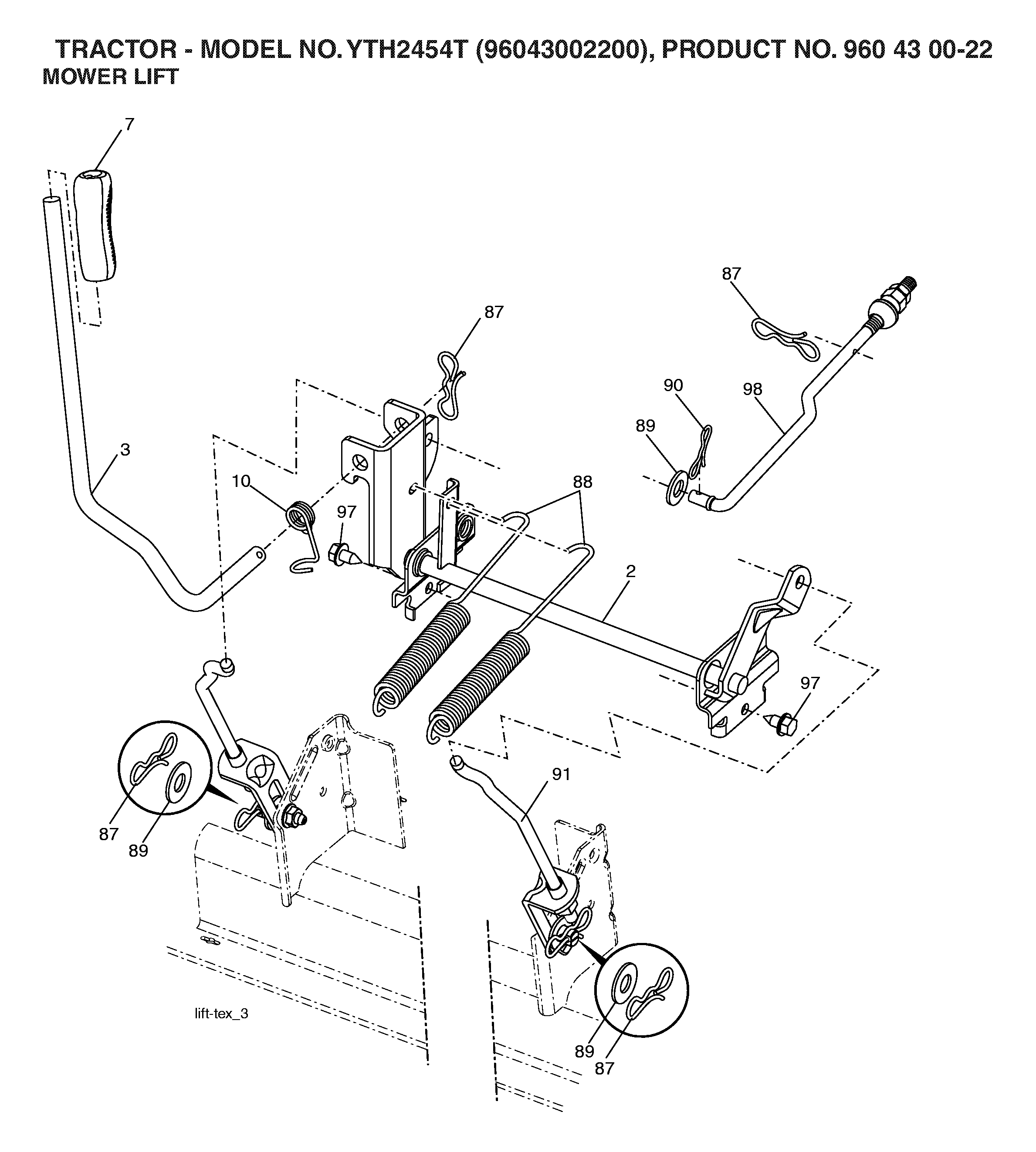 Rasenmäherlift / Decklift