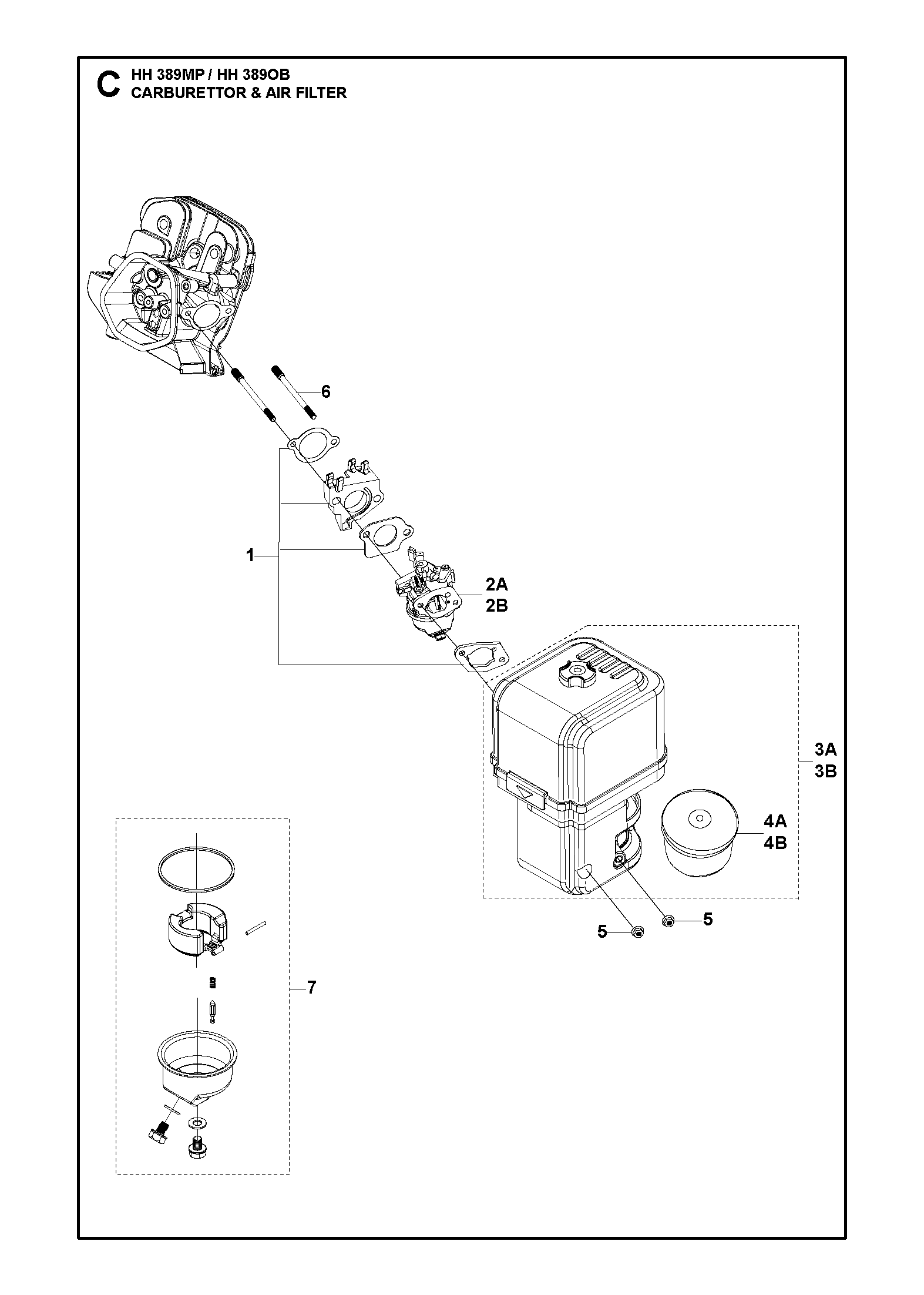 CARBURETTOR & AIR FILTER