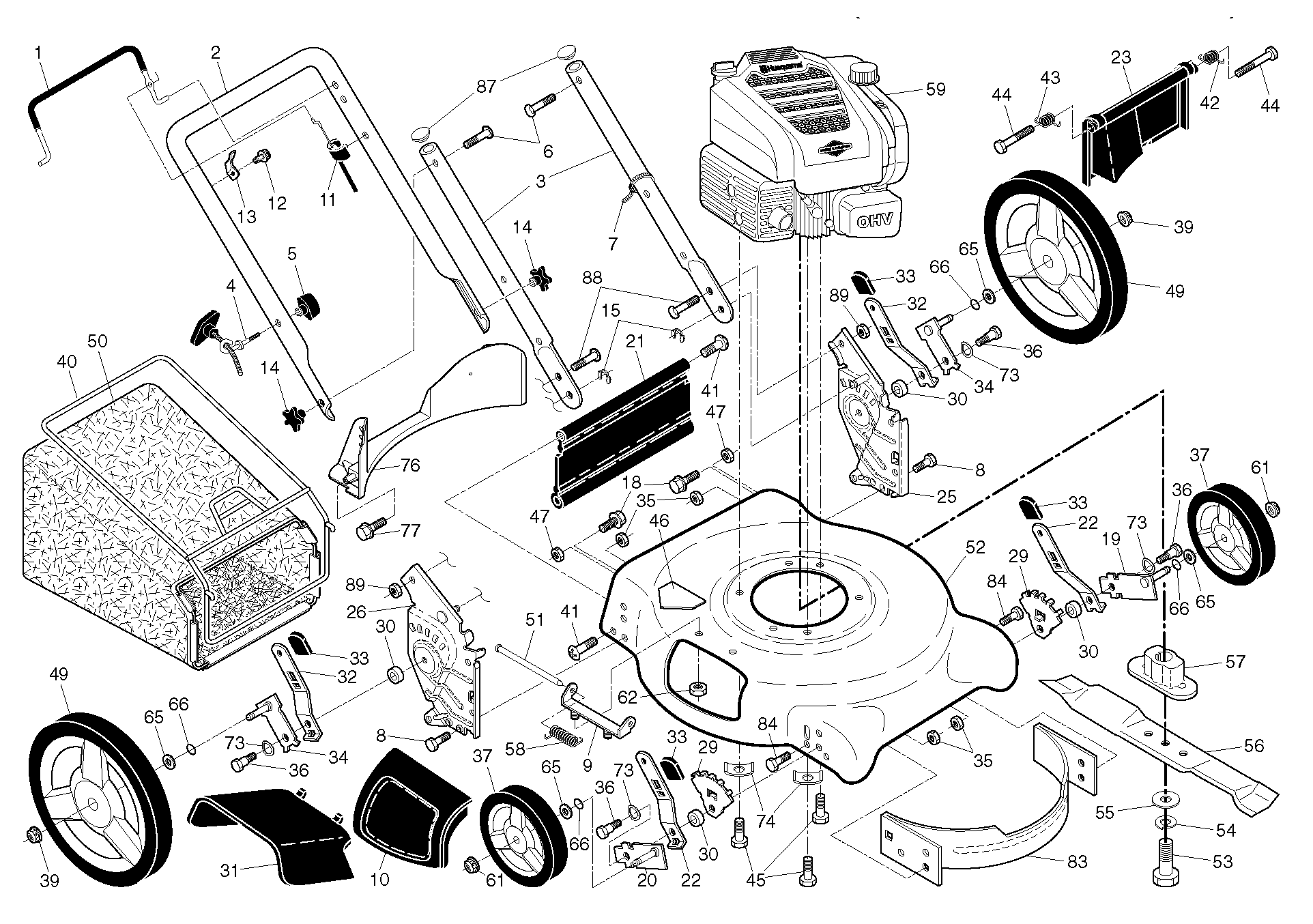 RAHMEN UND MOTOR