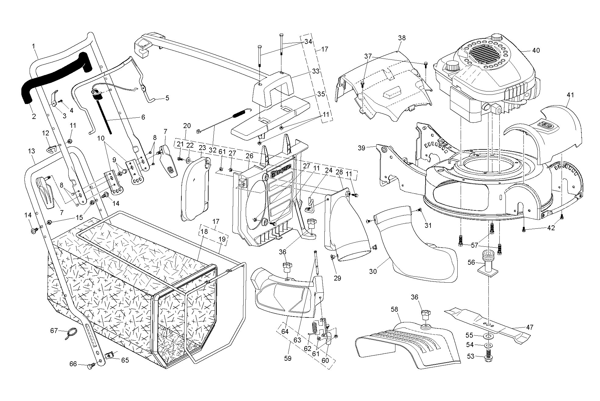 RAHMEN UND MOTOR