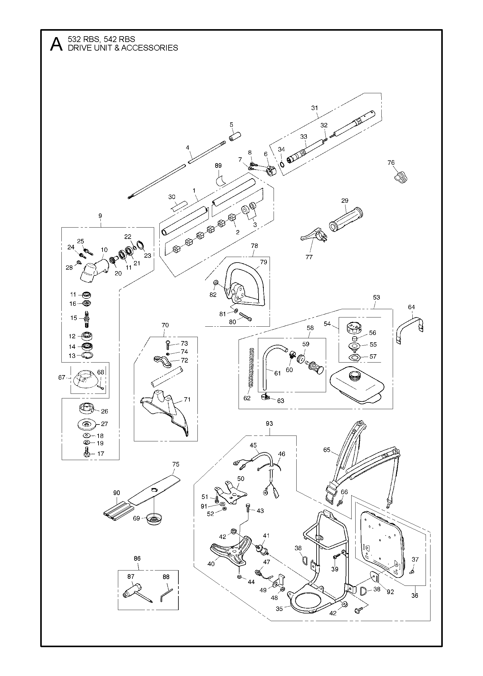 DRIVE UNIT & ACCESSORIES