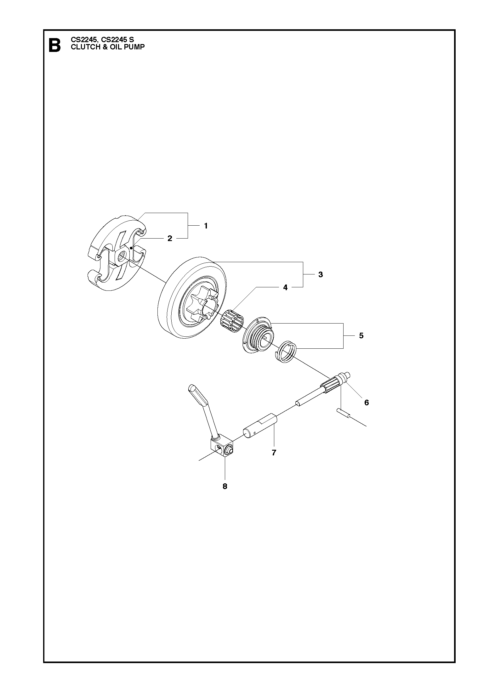 EMBRAYAGE ET POMPE À HUILE