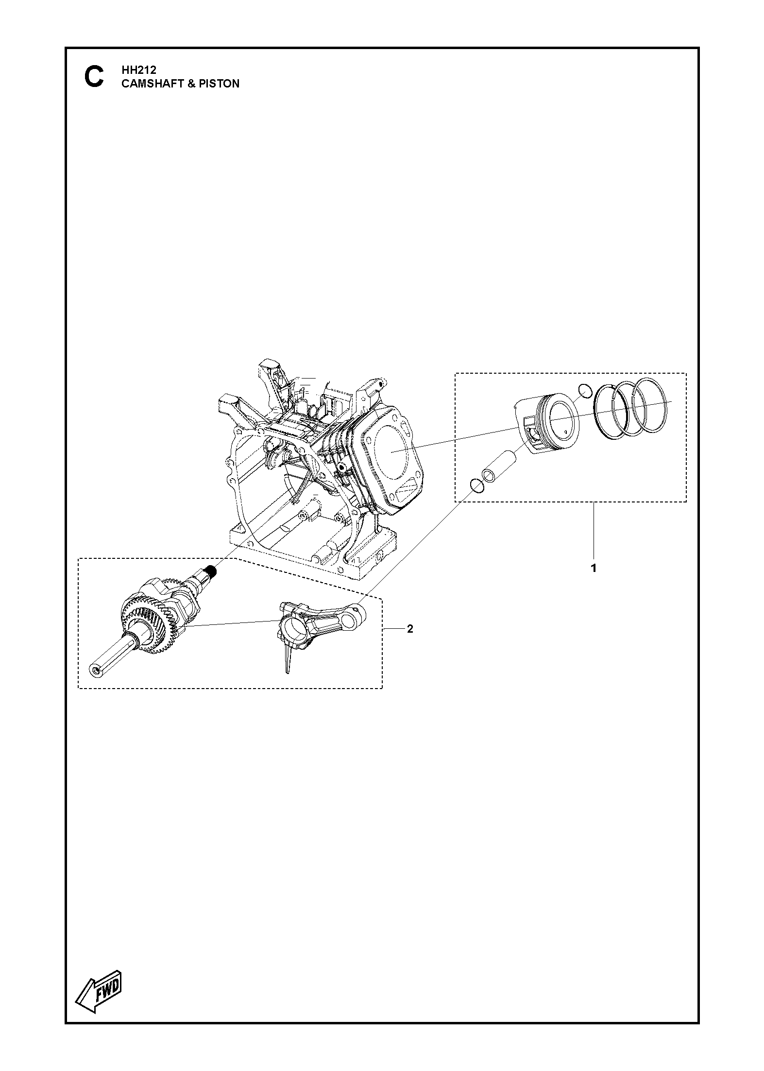 CRANKSHAFT & PISTON