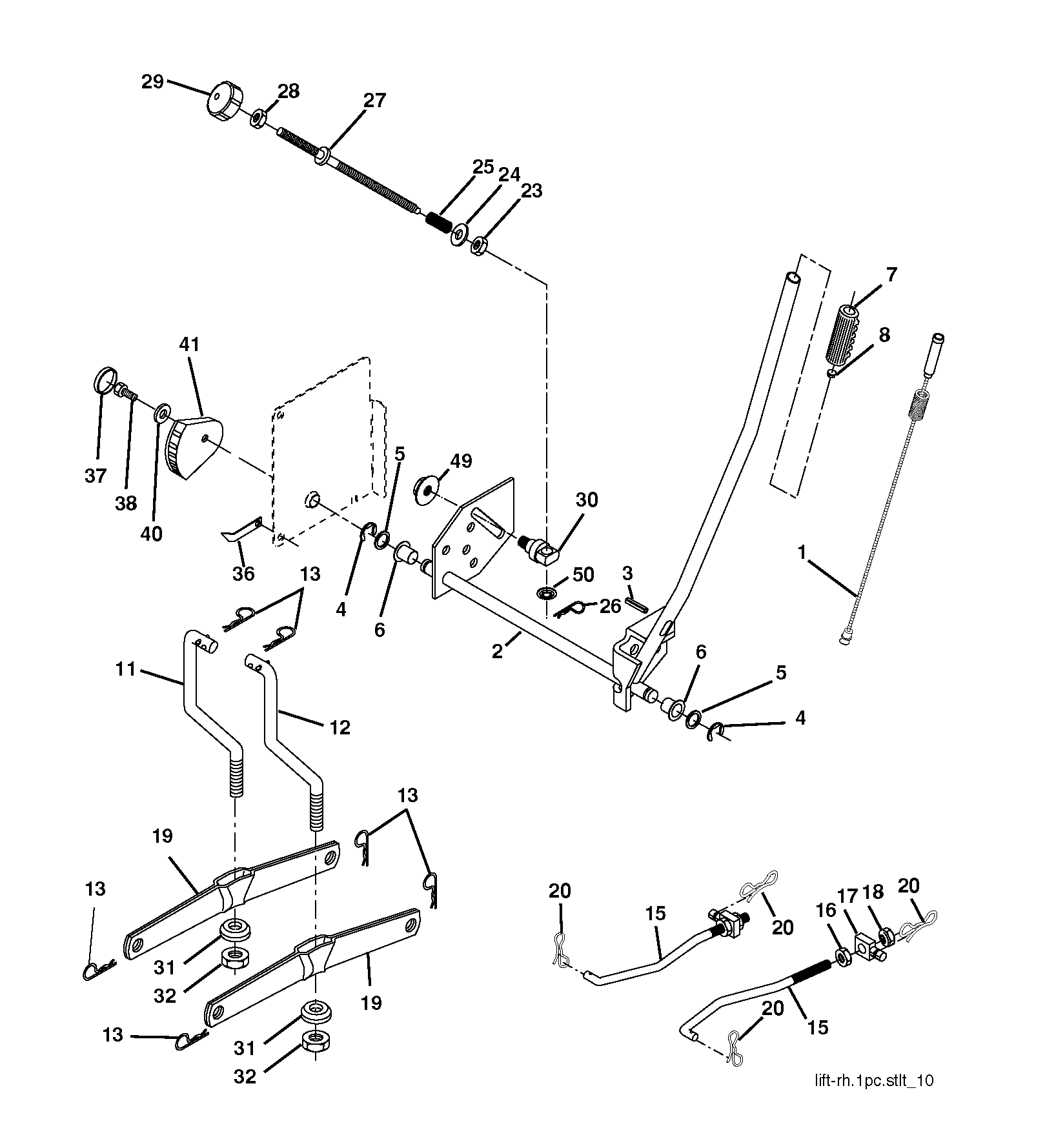 Rasenmäherlift / Decklift