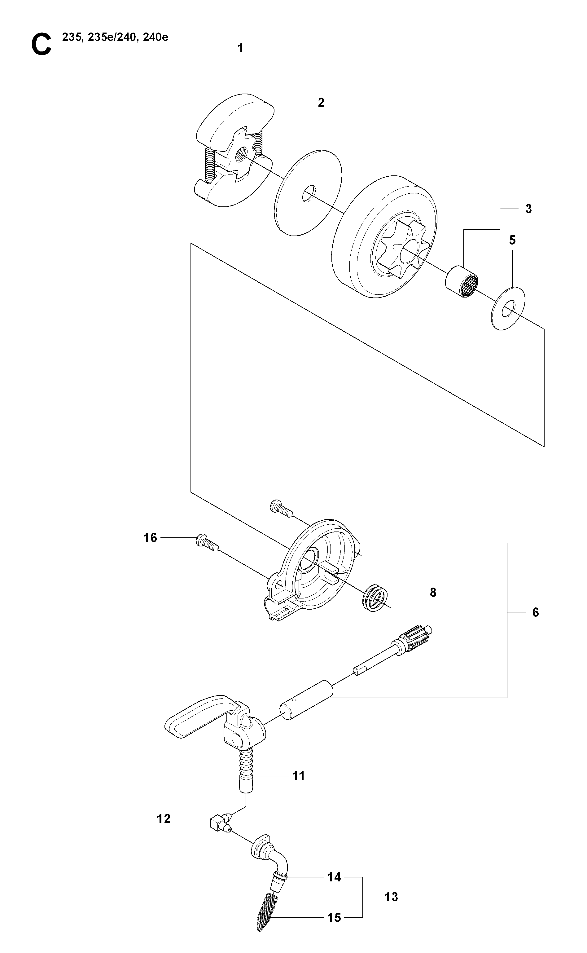 EMBRAYAGE ET POMPE À HUILE