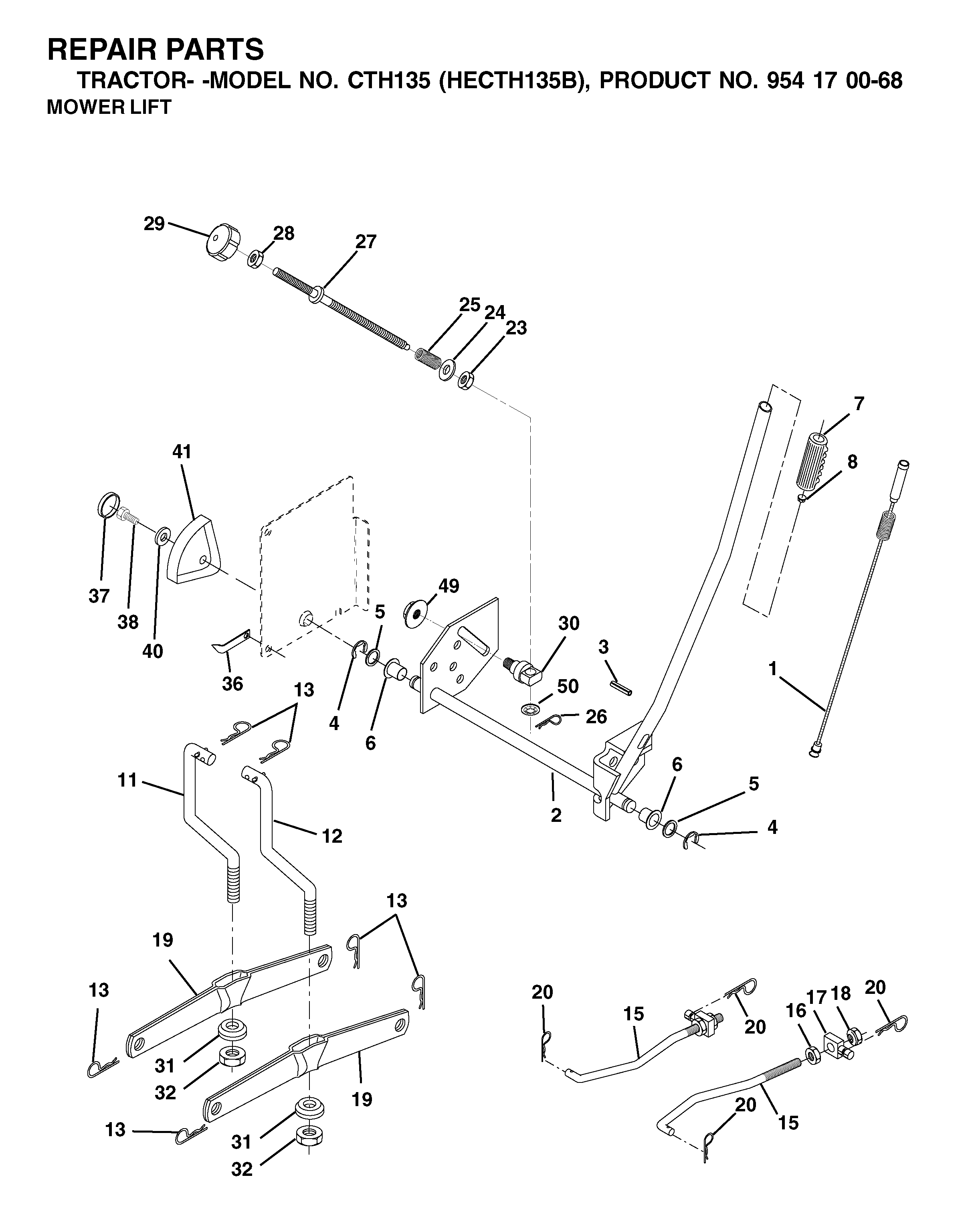 Rasenmäherlift / Decklift