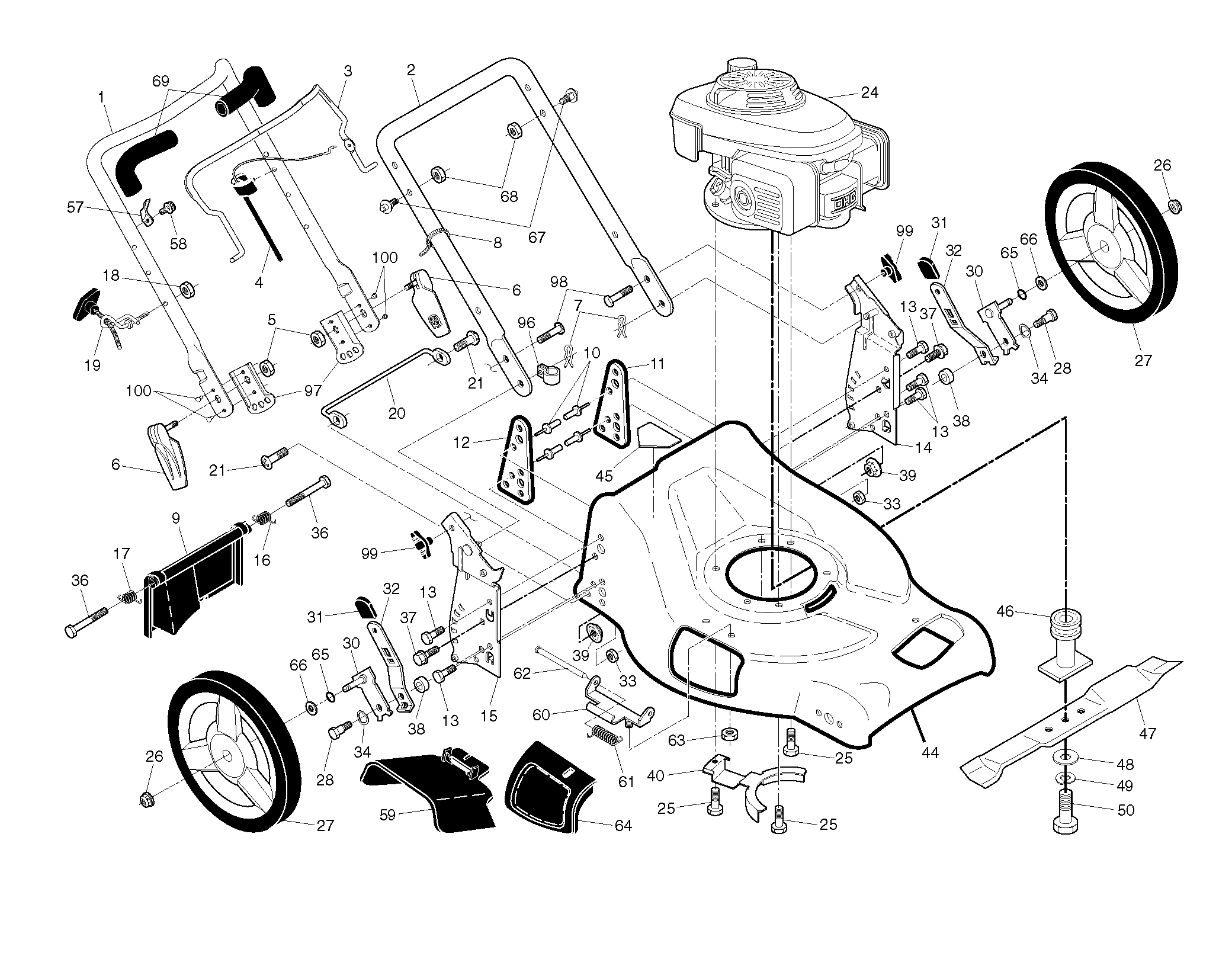 RAHMEN UND MOTOR