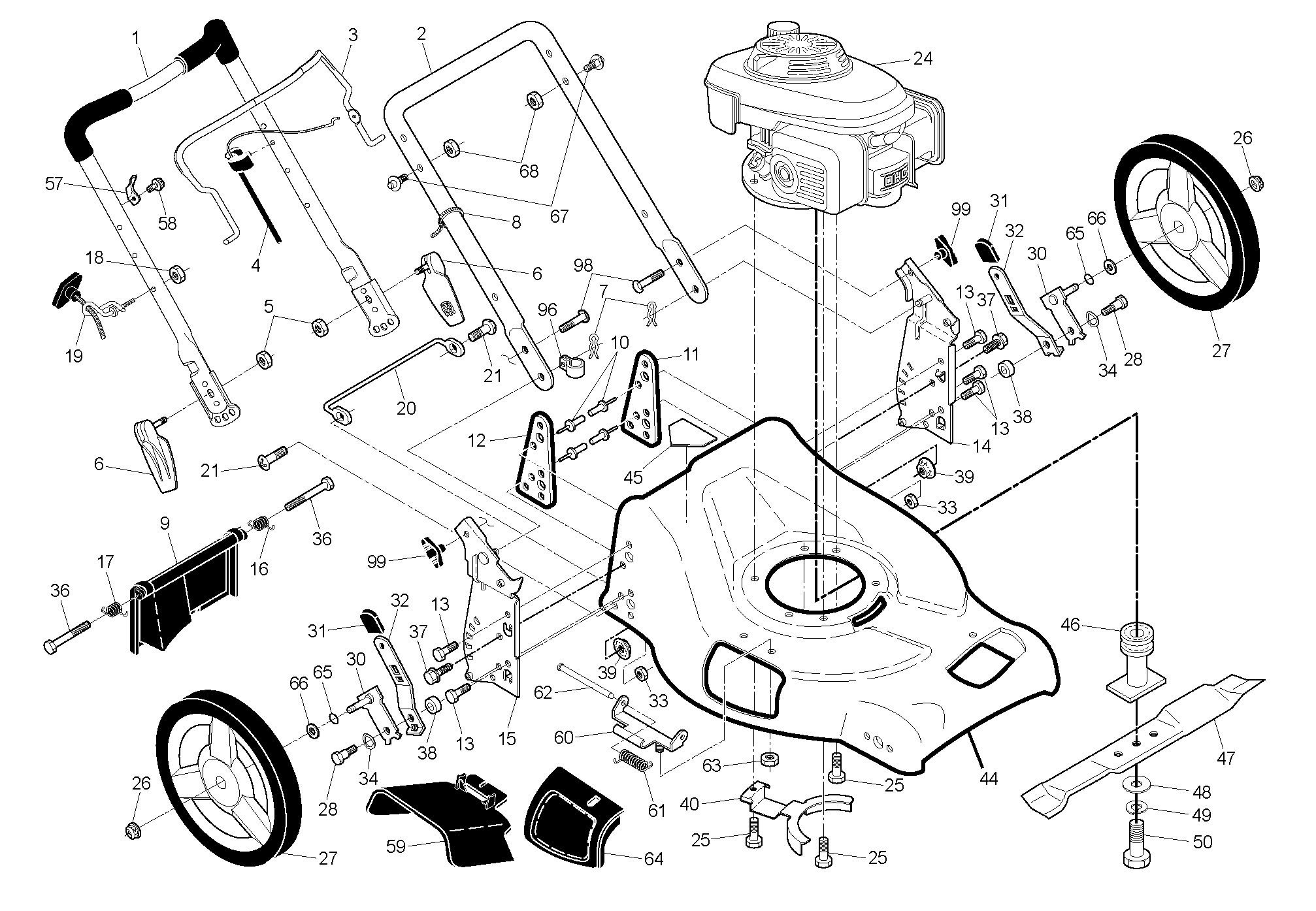 RAHMEN UND MOTOR