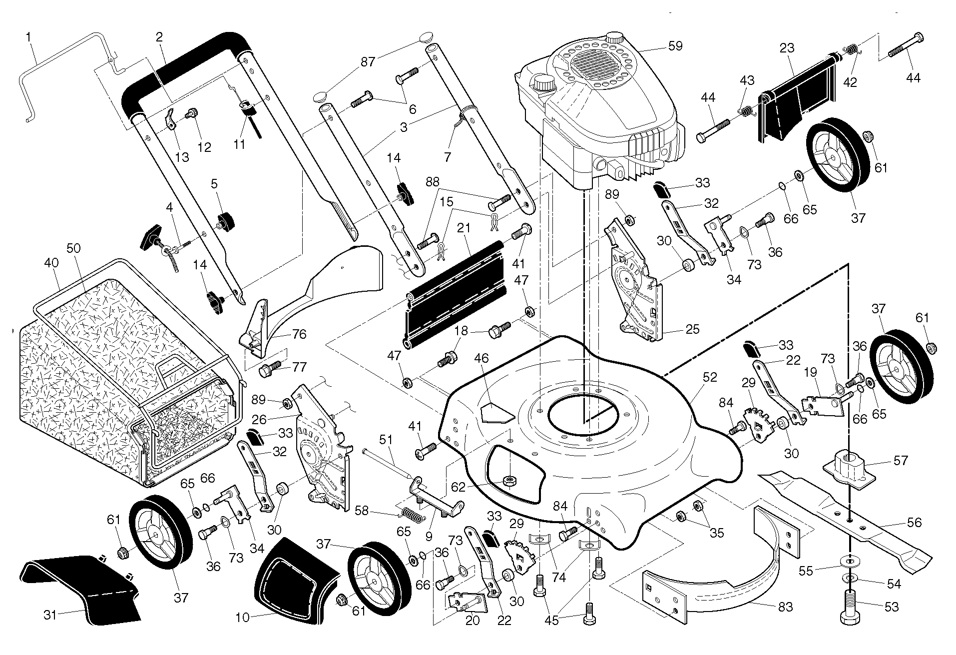 RAHMEN UND MOTOR