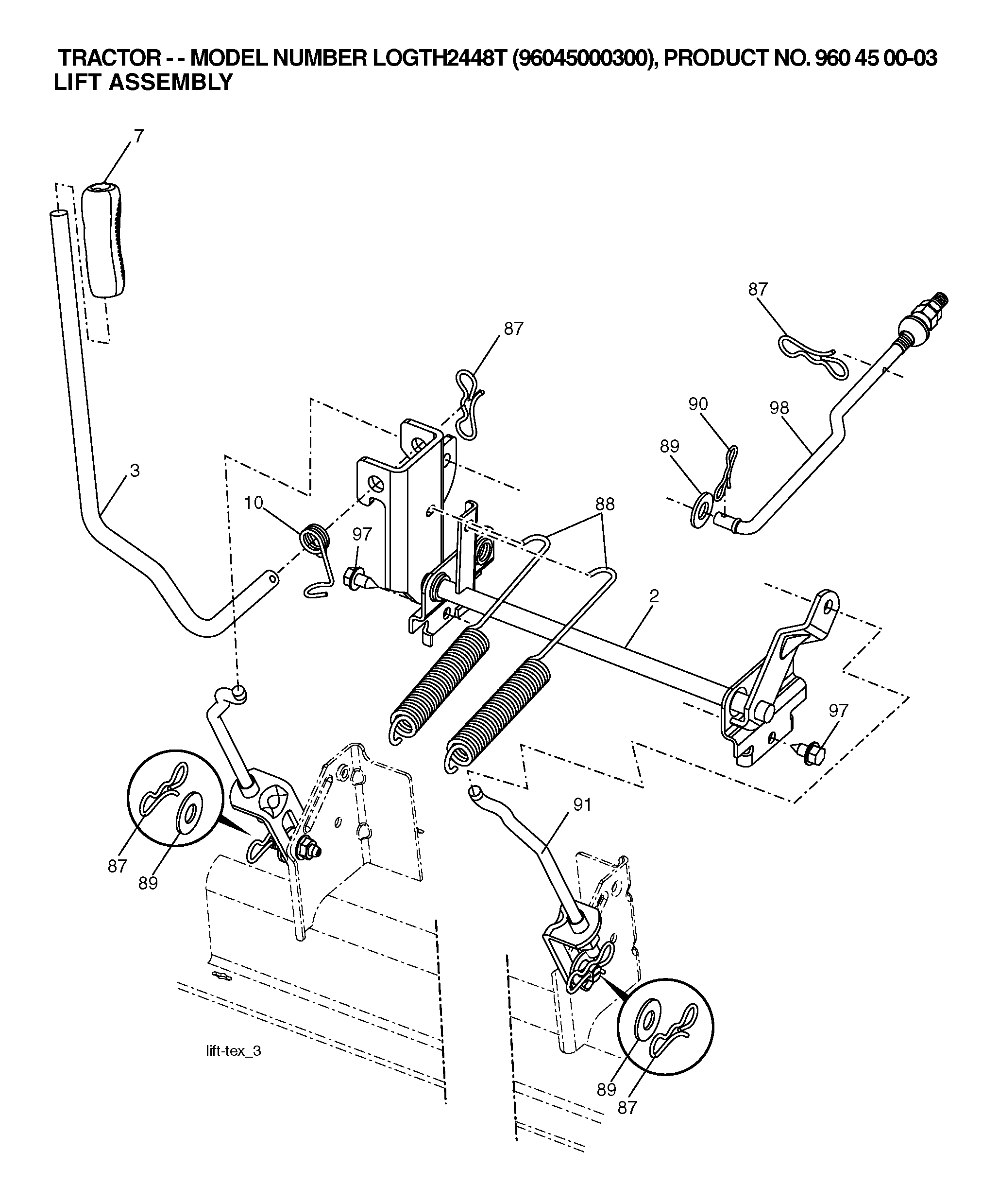 Rasenmäherlift / Decklift